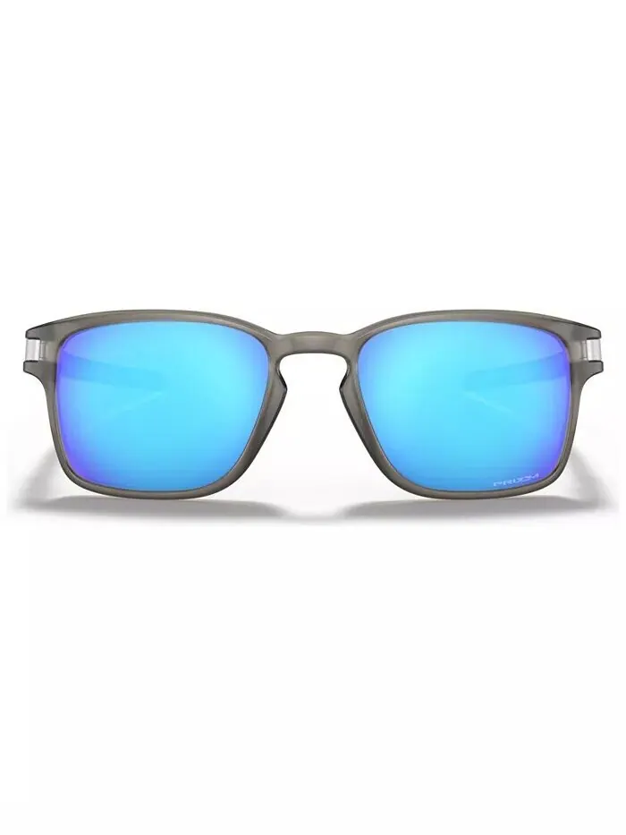 Мужские солнцезащитные очки с низкой перемычкой, OO9354 Latch Square 55 Oakley — изображение 5 из 6, серый
