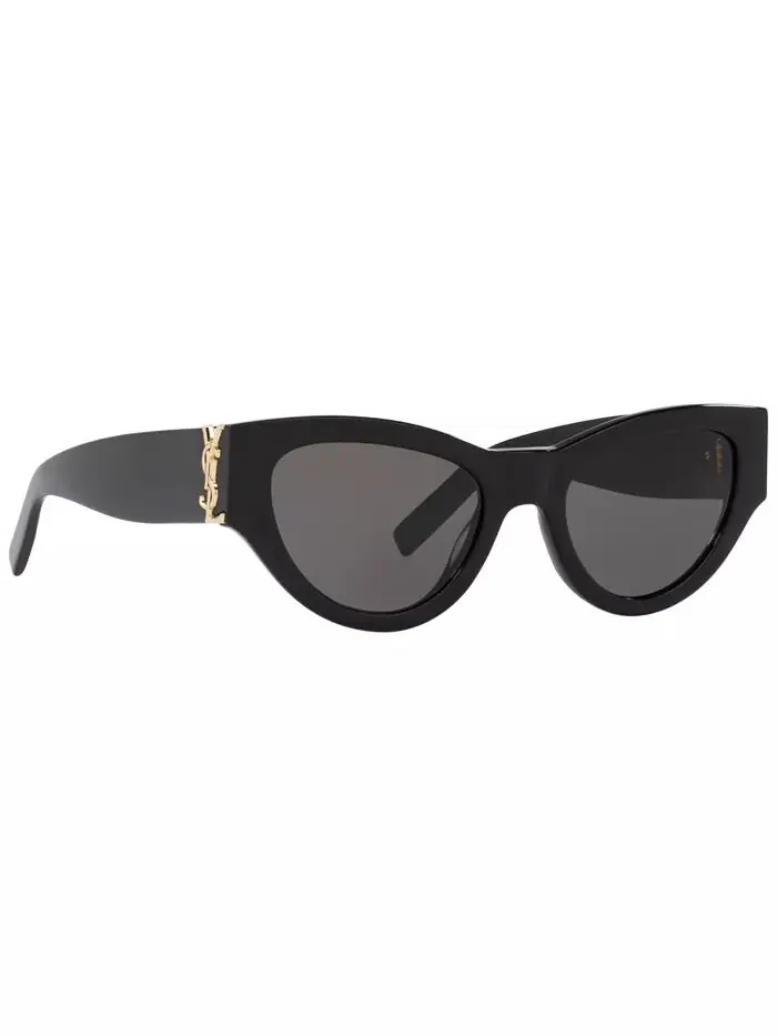 Солнцезащитные очки унисекс Saint Laurent — изображение 7 из 10, черный