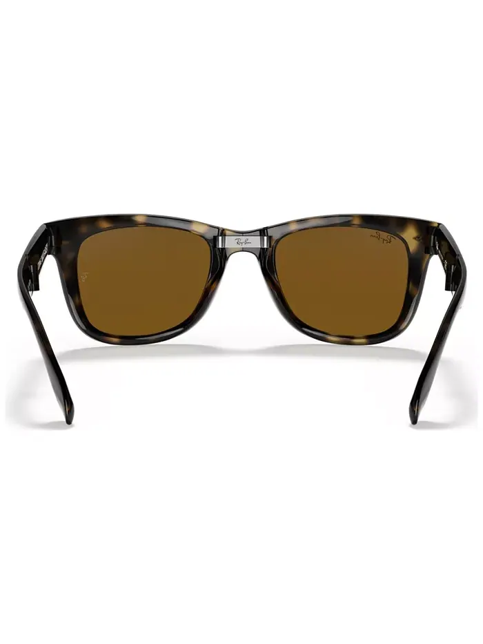 Солнцезащитные очки, RB4105 FOLDING WAYFARER Ray-Ban — изображение 4 из 7, коричневый