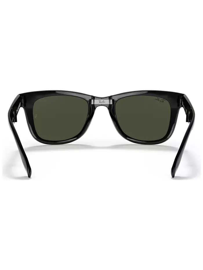 Солнцезащитные очки, RB4105 FOLDING WAYFARER Ray-Ban — изображение 4 из 7, черный/зеленый