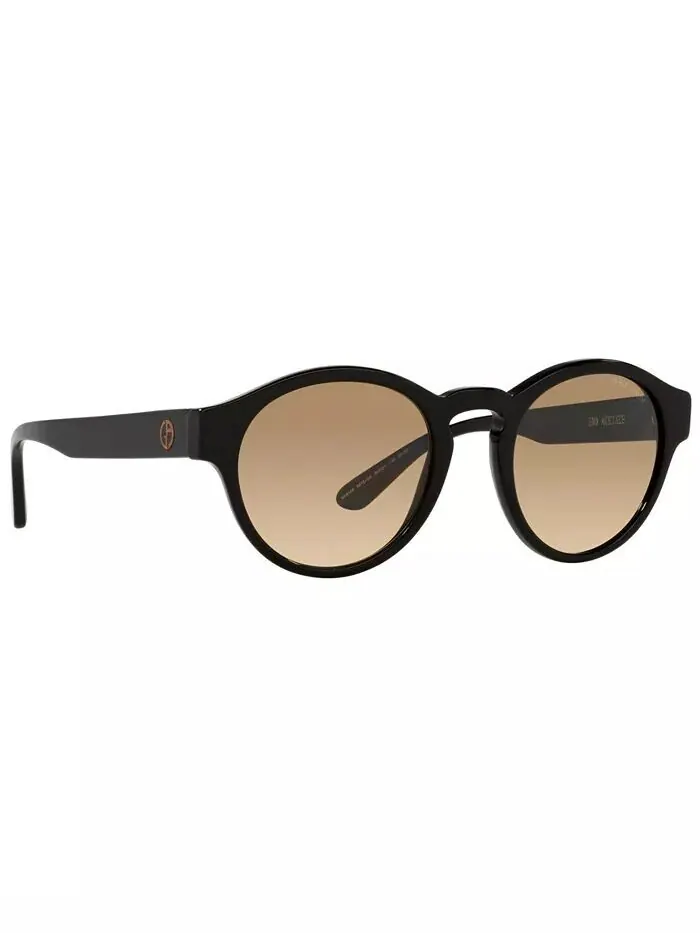Мужские солнцезащитные очки, AR8146 50 Giorgio Armani — изображение 3 из 6, коричневый