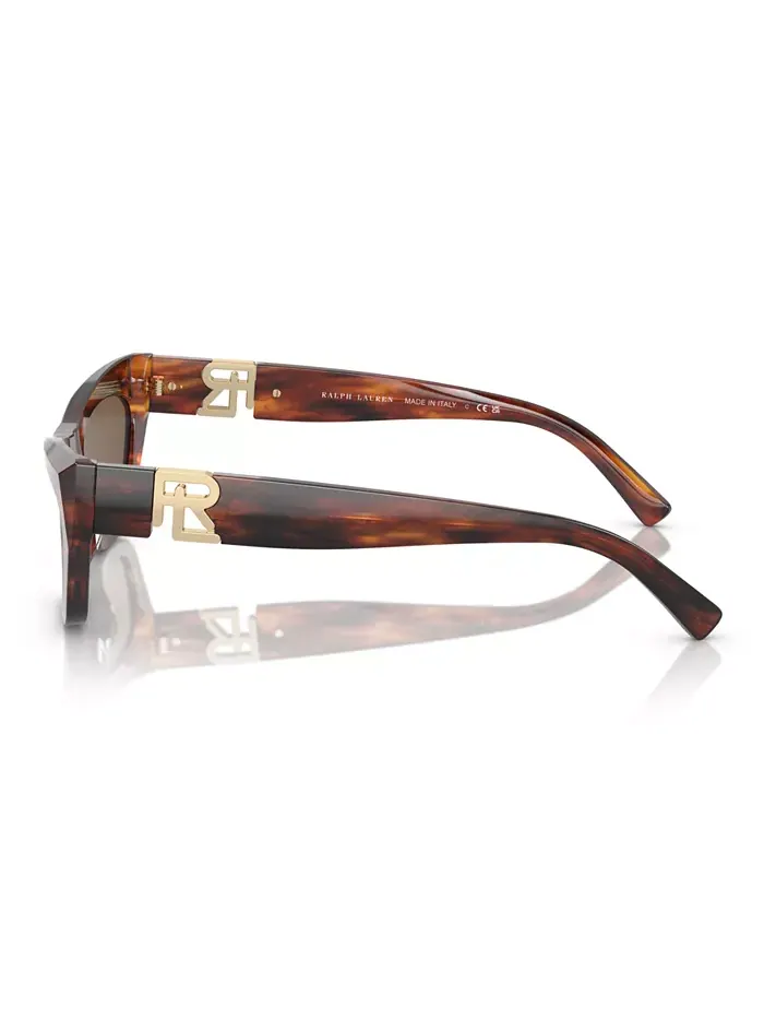 Женские солнцезащитные очки The Kiera RL8218U Ralph Lauren — изображение 2 из 10, коричневый