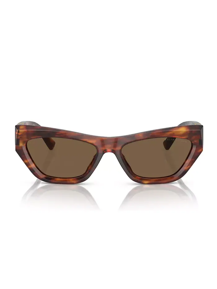 Женские солнцезащитные очки The Kiera RL8218U Ralph Lauren — изображение 3 из 10, коричневый