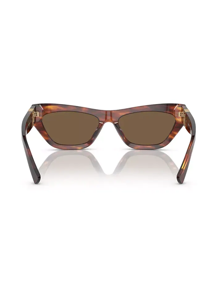 Женские солнцезащитные очки The Kiera RL8218U Ralph Lauren — изображение 4 из 10, коричневый
