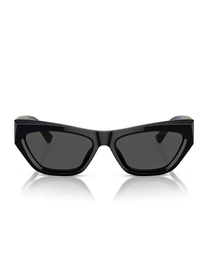 Женские солнцезащитные очки The Kiera RL8218U Ralph Lauren — изображение 9 из 10, коричневый