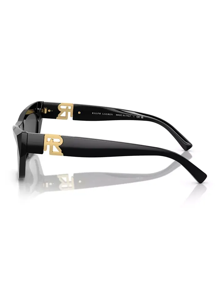 Женские солнцезащитные очки The Kiera RL8218U Ralph Lauren — изображение 10 из 10, коричневый