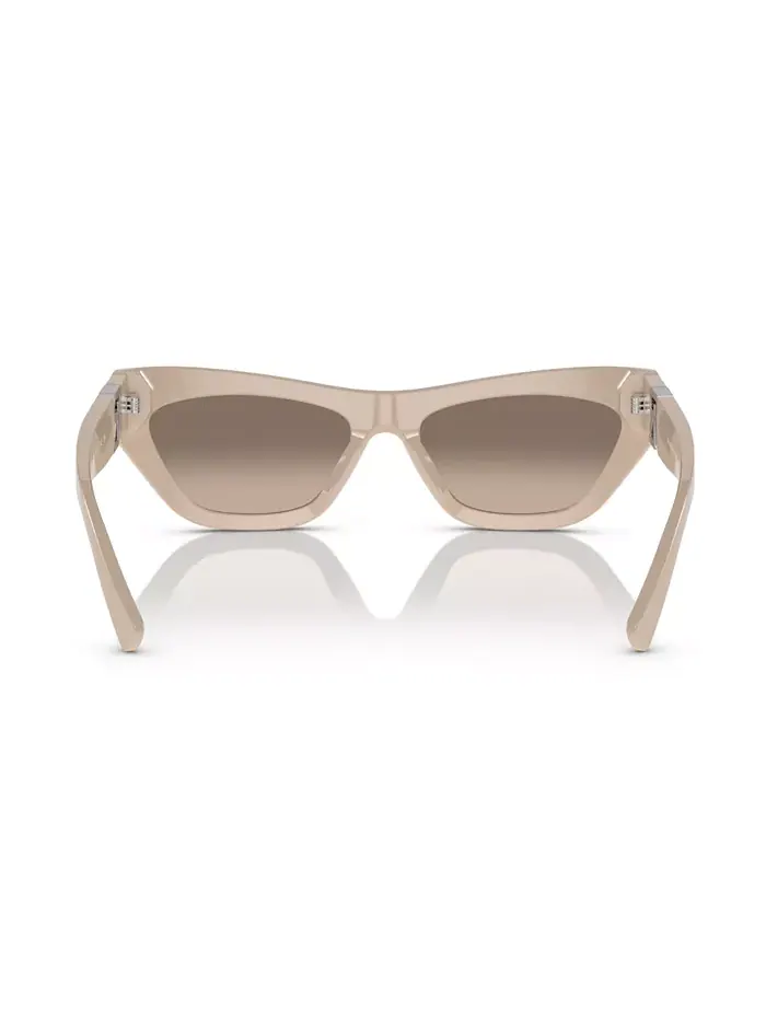 Женские солнцезащитные очки The Kiera, зеркальный градиент RL8218U Ralph Lauren — изображение 3 из 7, бежевый