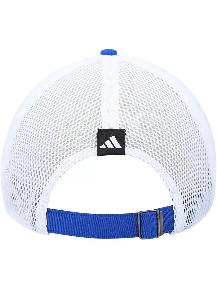 Мужская синяя кепка Seattle Kraken Color Pop Trucker Adjustable adidas — изображение 3 из 4