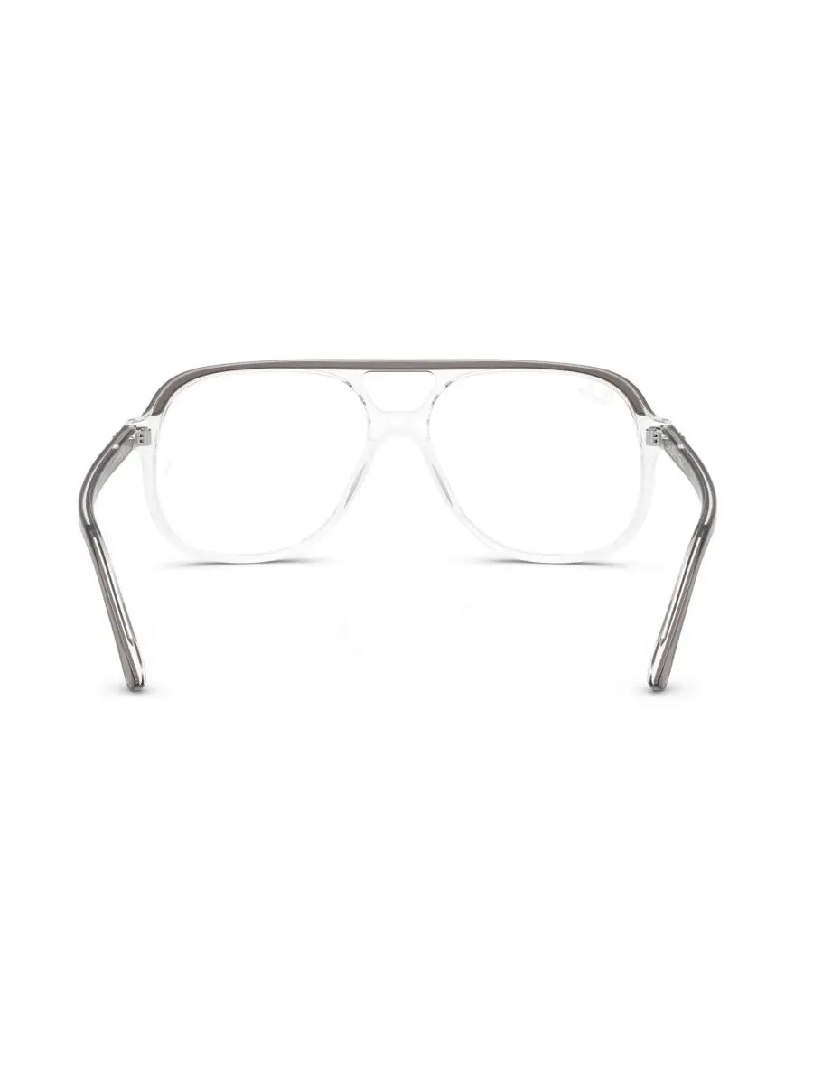Квадратные очки унисекс, RB5698 Ray-Ban — изображение 2 из 5, серый прозрачный