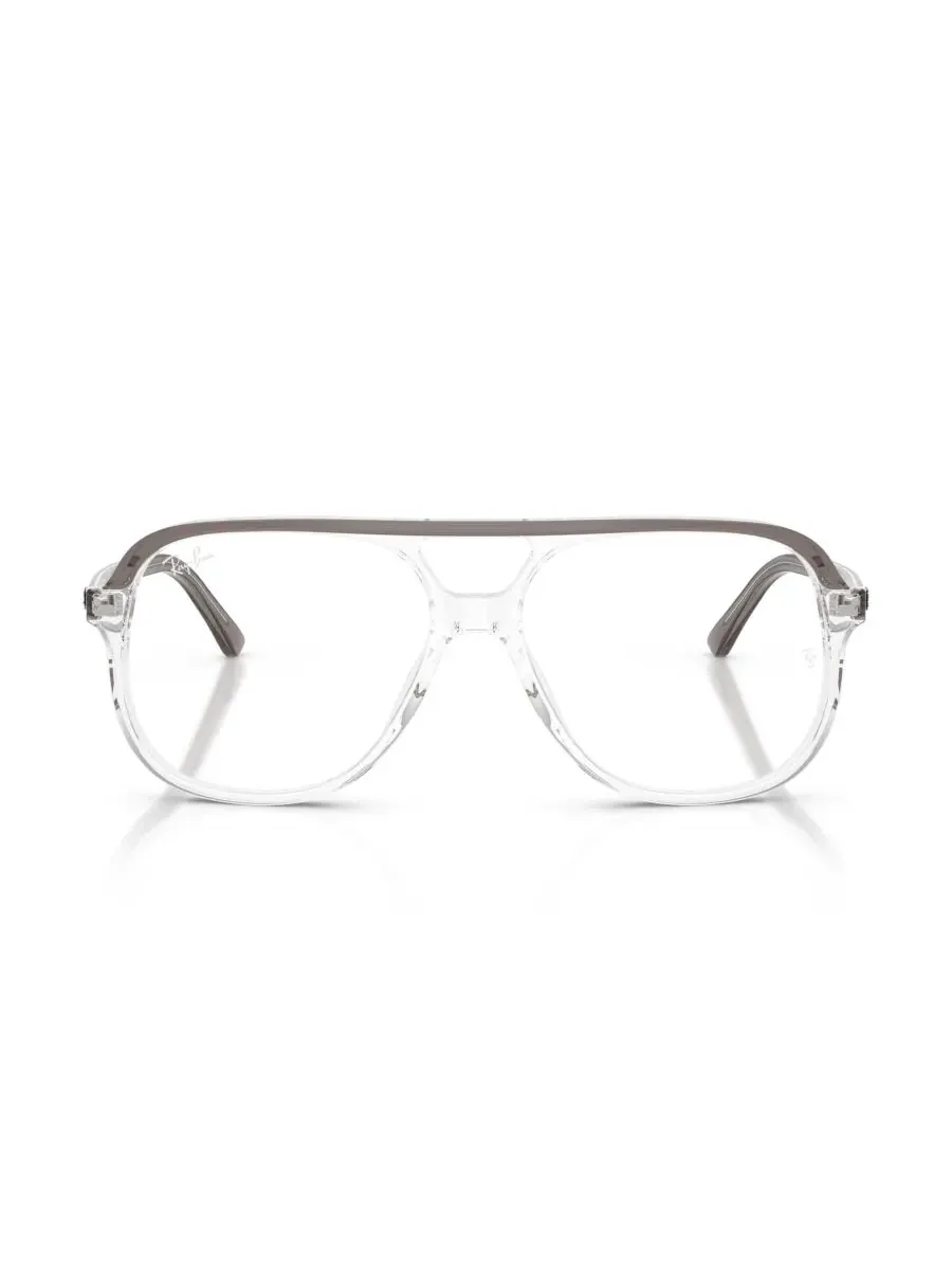 Квадратные очки унисекс, RB5698 Ray-Ban — изображение 4 из 5, серый прозрачный