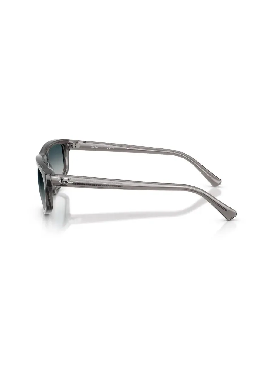 Солнцезащитные очки унисекс с геометрическим рисунком, RB2225 Ray-Ban — изображение 3 из 7, серый