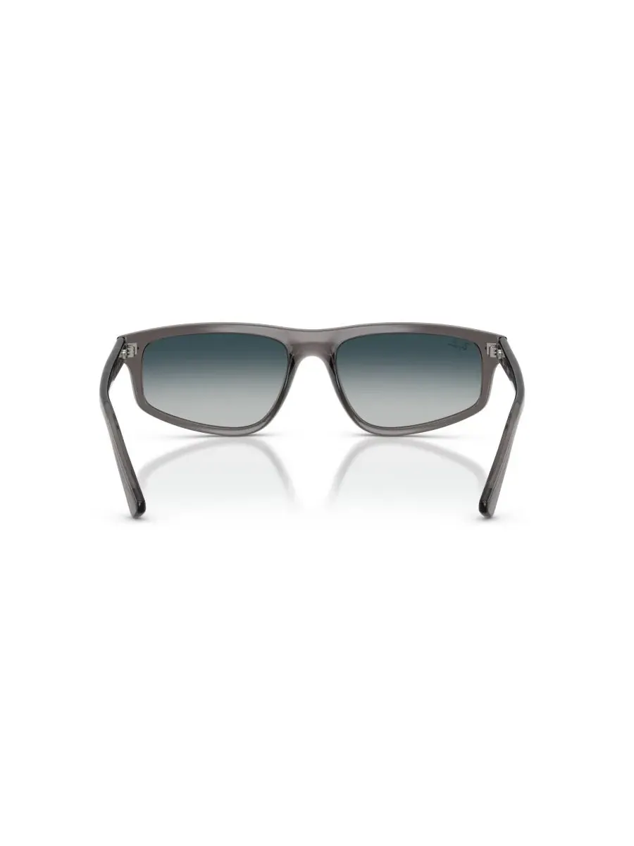 Солнцезащитные очки унисекс с геометрическим рисунком, RB2225 Ray-Ban — изображение 4 из 7, серый