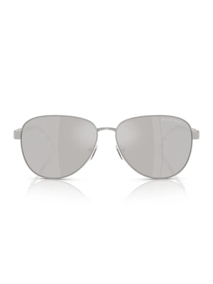 Женские солнцезащитные очки, Biarritz MK1160 Michael Kors — изображение 5 из 10, серебряный