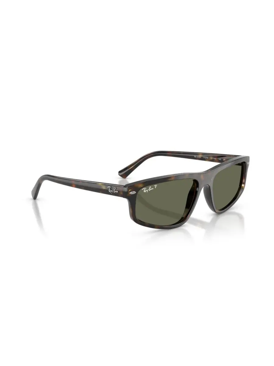 Солнцезащитные очки унисекс с поляризацией, RB2225 Ray-Ban — изображение 6 из 8, коричневый