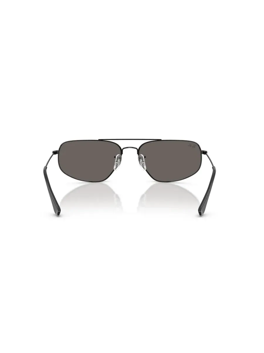 Солнцезащитные очки унисекс прямоугольной формы, RB3780 Ray-Ban — изображение 5 из 8, черный