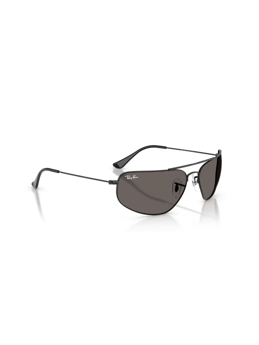 Солнцезащитные очки унисекс прямоугольной формы, RB3780 Ray-Ban — изображение 7 из 8, черный