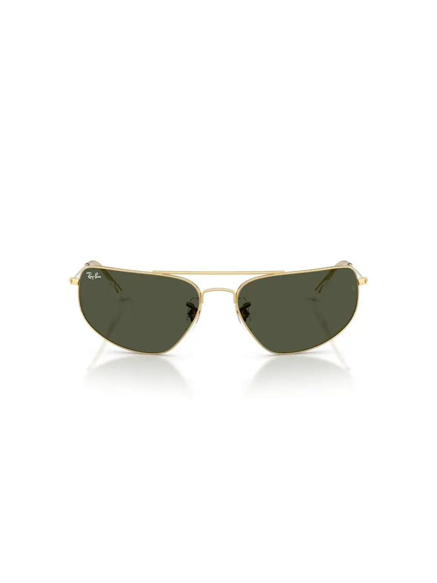 Солнцезащитные очки унисекс прямоугольной формы, RB3780 Ray-Ban, arista золото — изображение 2 из 8, золотистый