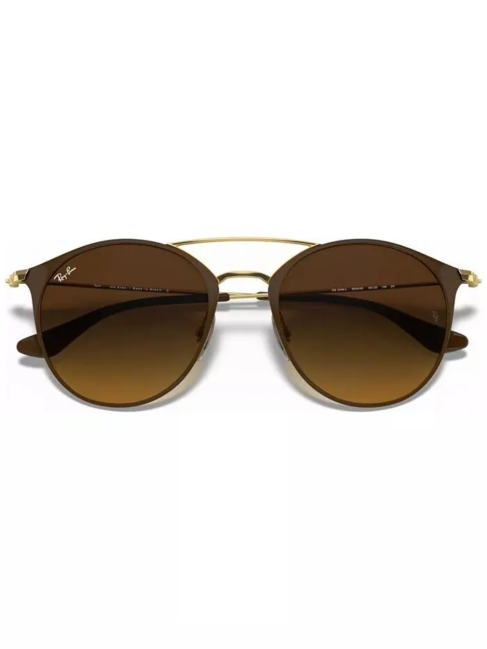 Солнцезащитные очки унисекс RB3546, градиент RB3546L Ray-Ban — изображение 5 из 7, коричневый золотистый