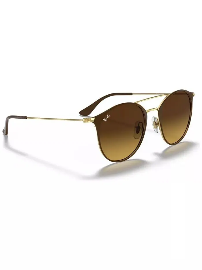 Солнцезащитные очки унисекс RB3546, градиент RB3546L Ray-Ban — изображение 6 из 7, коричневый золотистый