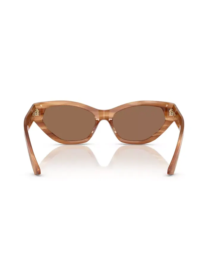 Женские солнцезащитные очки JC5022B Jimmy Choo — изображение 5 из 9, коричневый