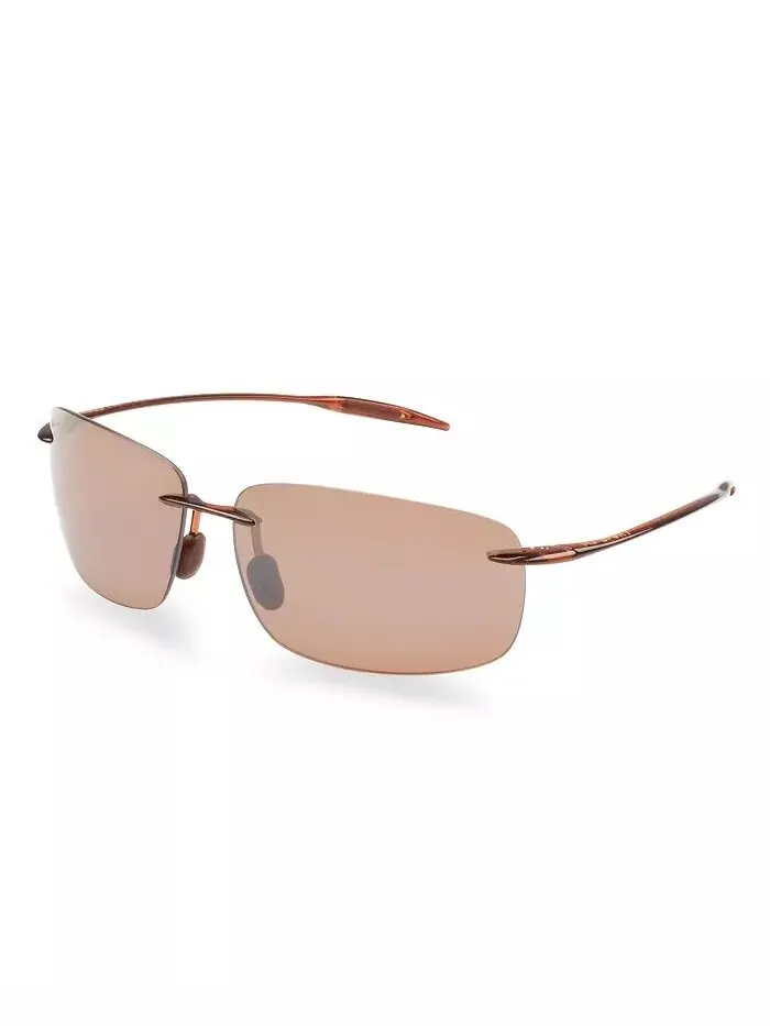 Поляризованные солнцезащитные очки Breakwall Maui Jim — изображение 1 из 5, коричневый/коричневый