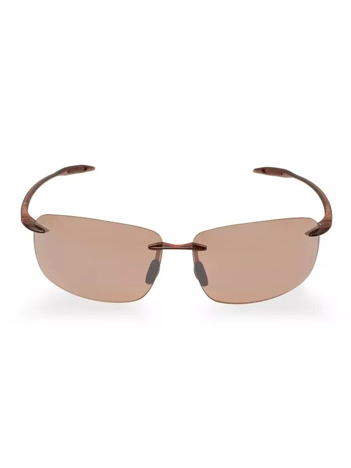 Поляризованные солнцезащитные очки Breakwall Maui Jim — изображение 2 из 5, коричневый/коричневый