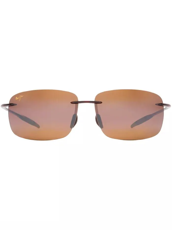 Поляризованные солнцезащитные очки Breakwall Maui Jim — изображение 3 из 5, коричневый/коричневый