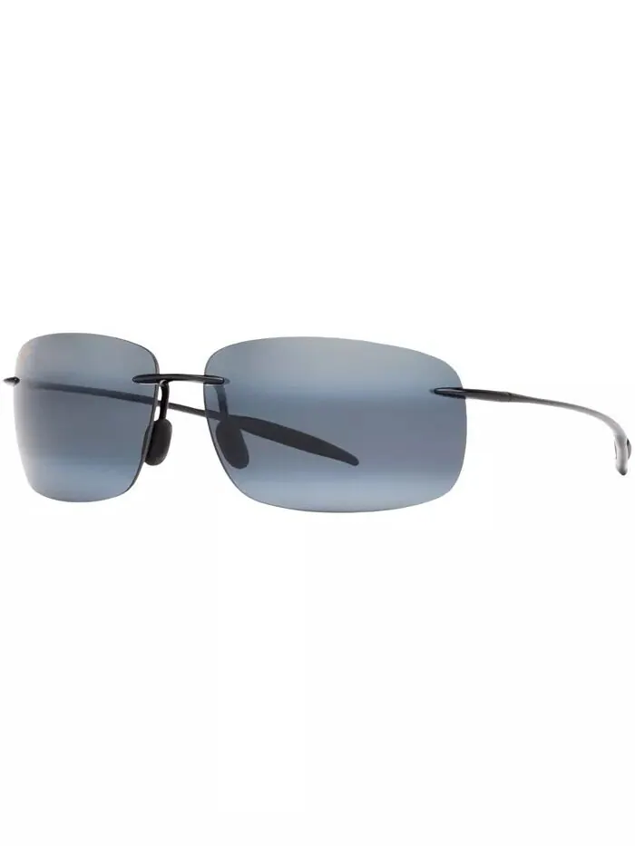 Поляризованные солнцезащитные очки Breakwall Maui Jim — изображение 3 из 4, черный/серый