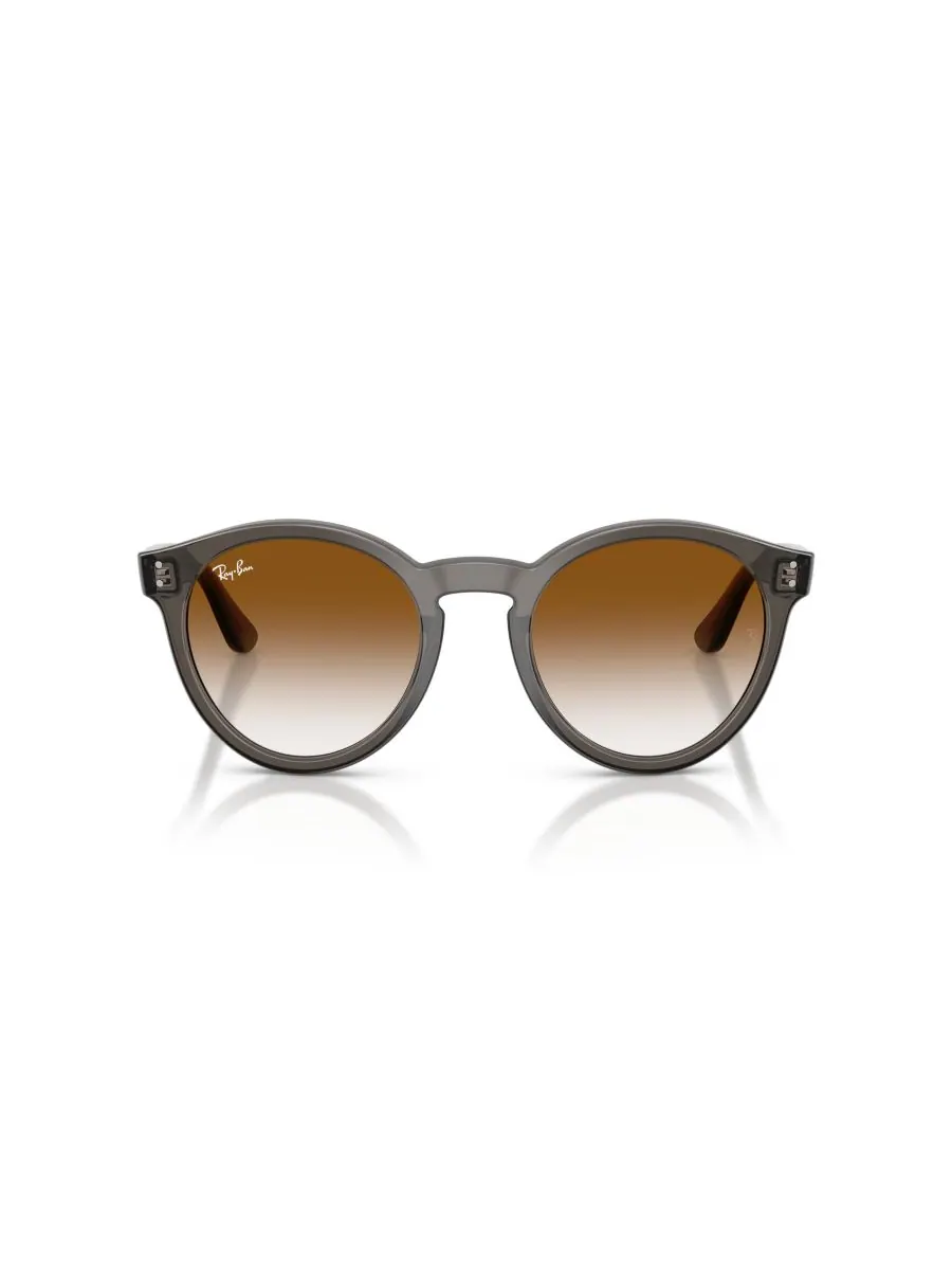 Солнцезащитные очки унисекс круглой формы, RBR0505S Ray-Ban — изображение 2 из 6, прозрачный темный серый