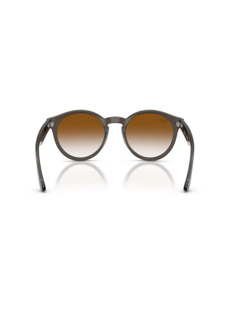 Солнцезащитные очки унисекс круглой формы, RBR0505S Ray-Ban — изображение 3 из 6, прозрачный темный серый