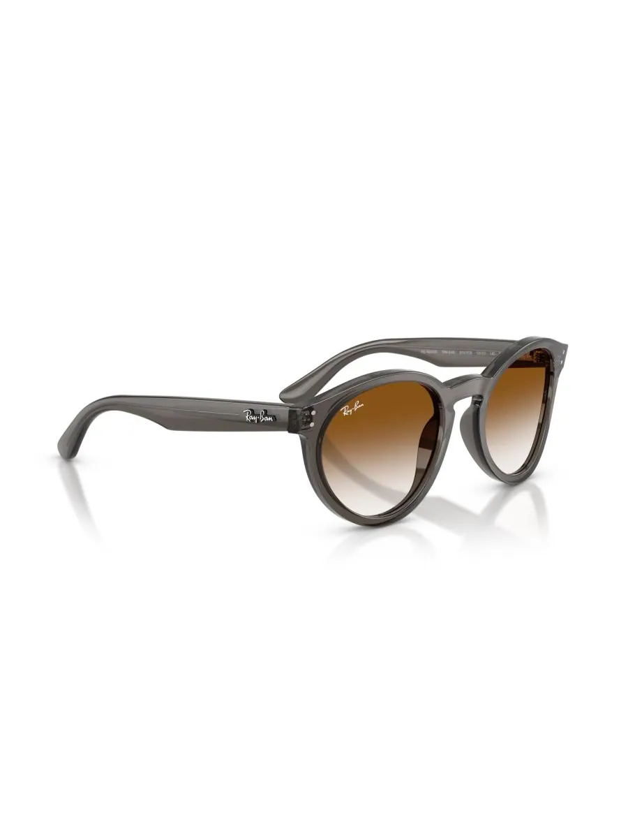 Солнцезащитные очки унисекс круглой формы, RBR0505S Ray-Ban — изображение 5 из 6, прозрачный темный серый