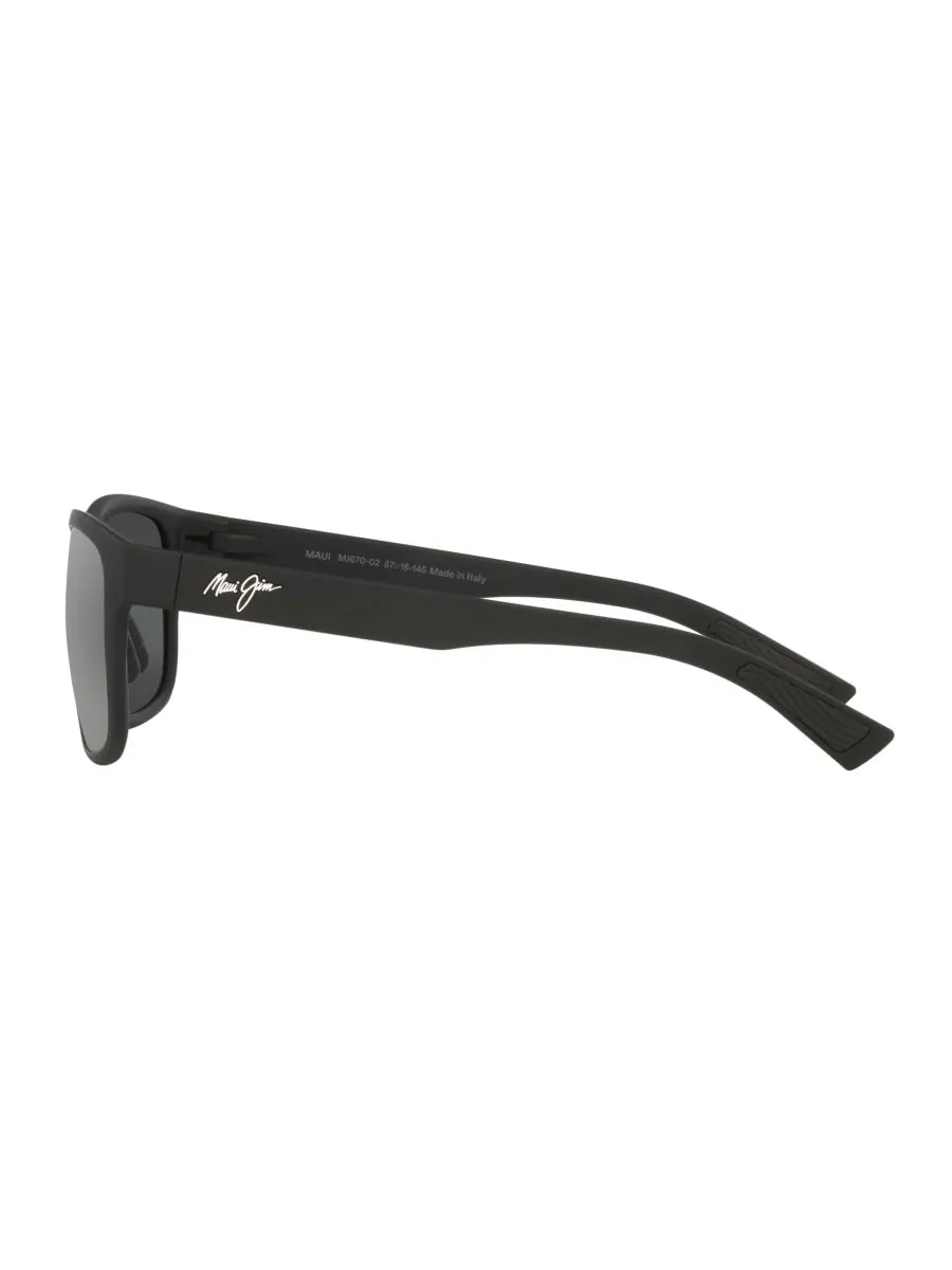 Мужские поляризованные солнцезащитные очки Puakea, MJ000786 Maui Jim — изображение 3 из 5, черный