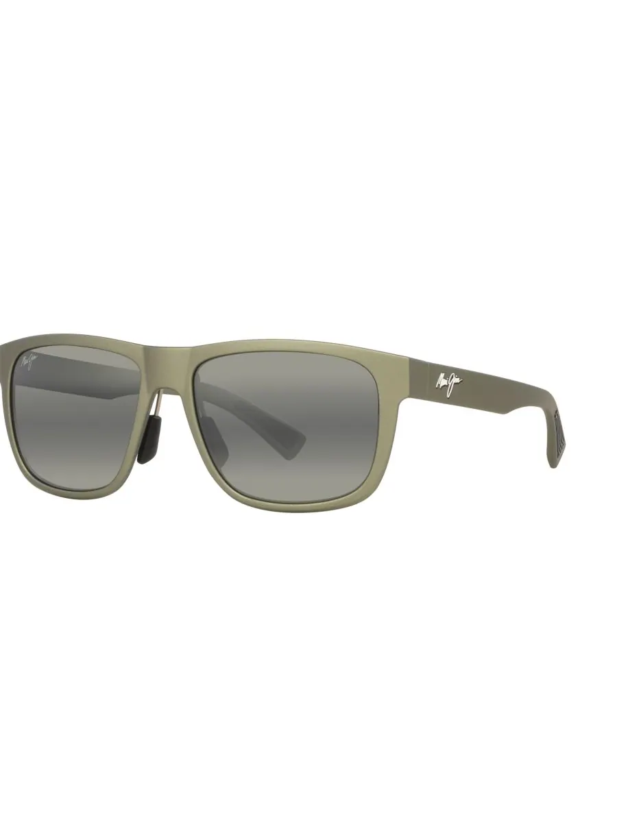 Мужские поляризованные солнцезащитные очки Puakea, MJ000786 Maui Jim — изображение 1 из 5, серый зеленый