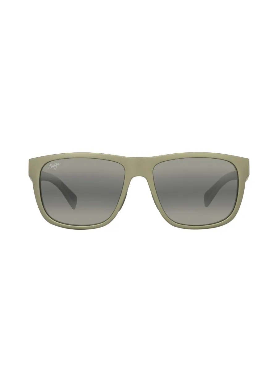 Мужские поляризованные солнцезащитные очки Puakea, MJ000786 Maui Jim — изображение 2 из 5, серый зеленый