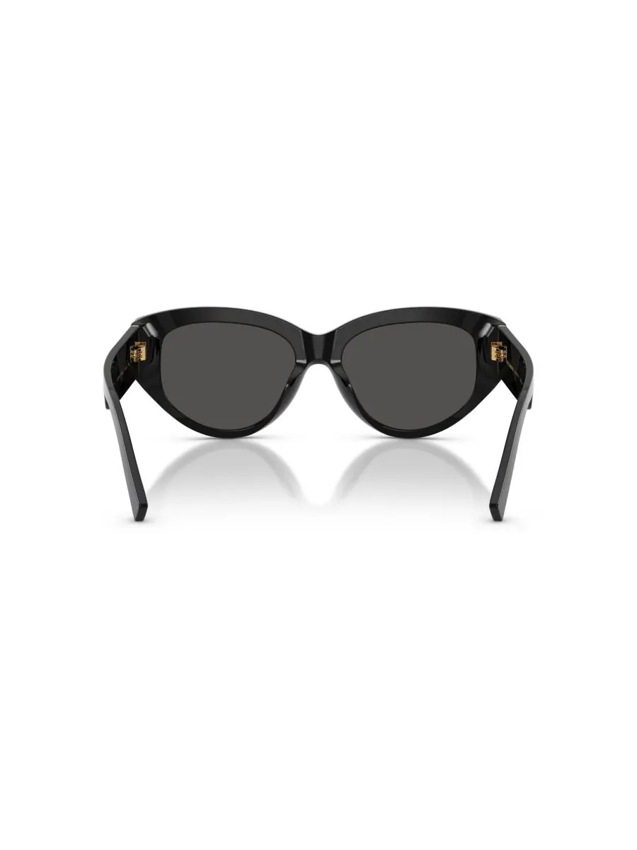 Женские солнцезащитные очки кошачий глаз, DG4514 Dolce&Gabbana — изображение 4 из 5, черный