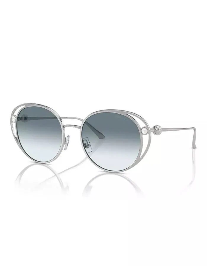 Женские солнцезащитные очки, JC4003HB Jimmy Choo — изображение 1 из 11, серебряный