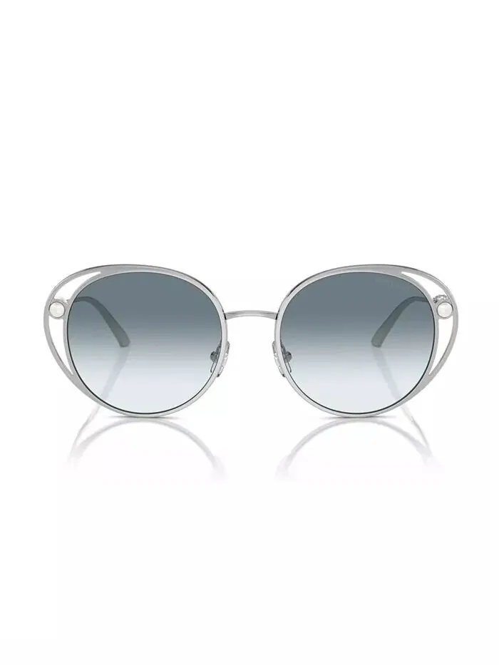 Женские солнцезащитные очки, JC4003HB Jimmy Choo — изображение 2 из 11, серебряный