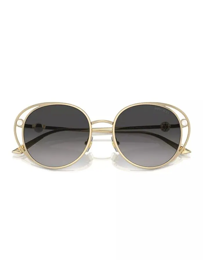 Женские солнцезащитные очки, JC4003HB Jimmy Choo — изображение 11 из 11, серебряный