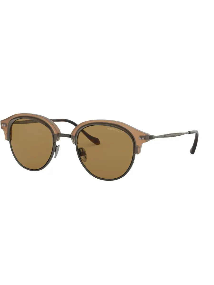 Мужские солнцезащитные очки, AR8117 Giorgio Armani, matte бежевый, matte metal
