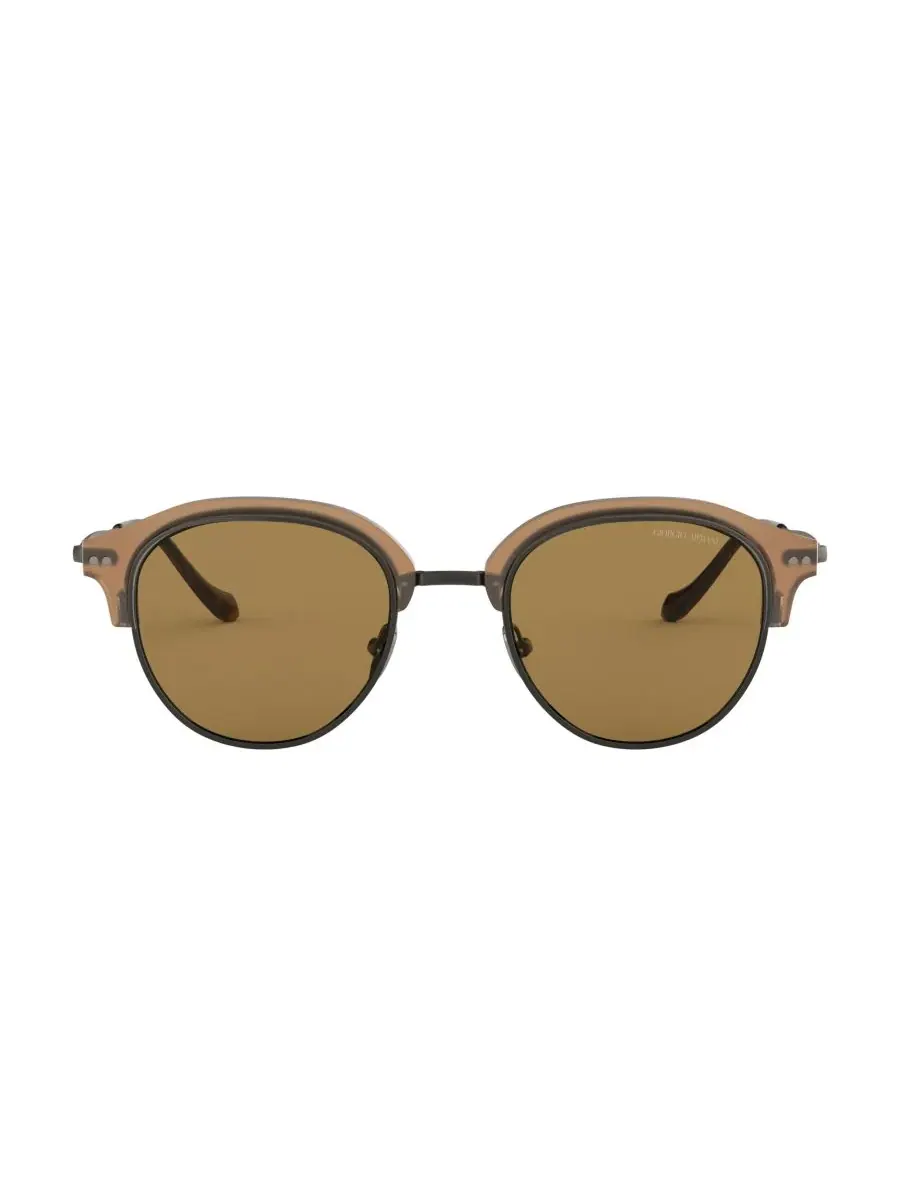 Мужские солнцезащитные очки, AR8117 Giorgio Armani, matte бежевый, matte metal — изображение 2 из 4