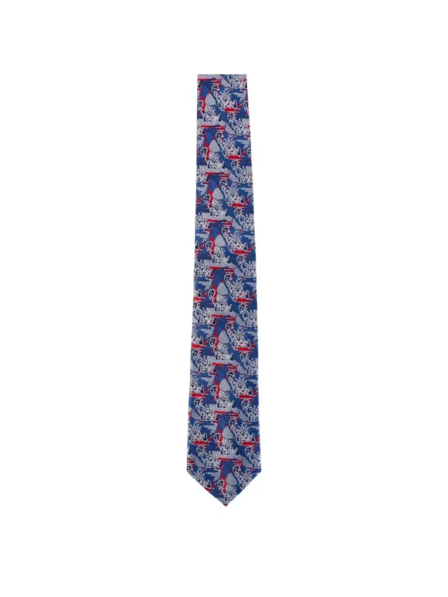 Галстук-бабочка Trafalgar Freedom's Torch Patriotic Silk Novelty Necktie — изображение 2 из 3, мульти