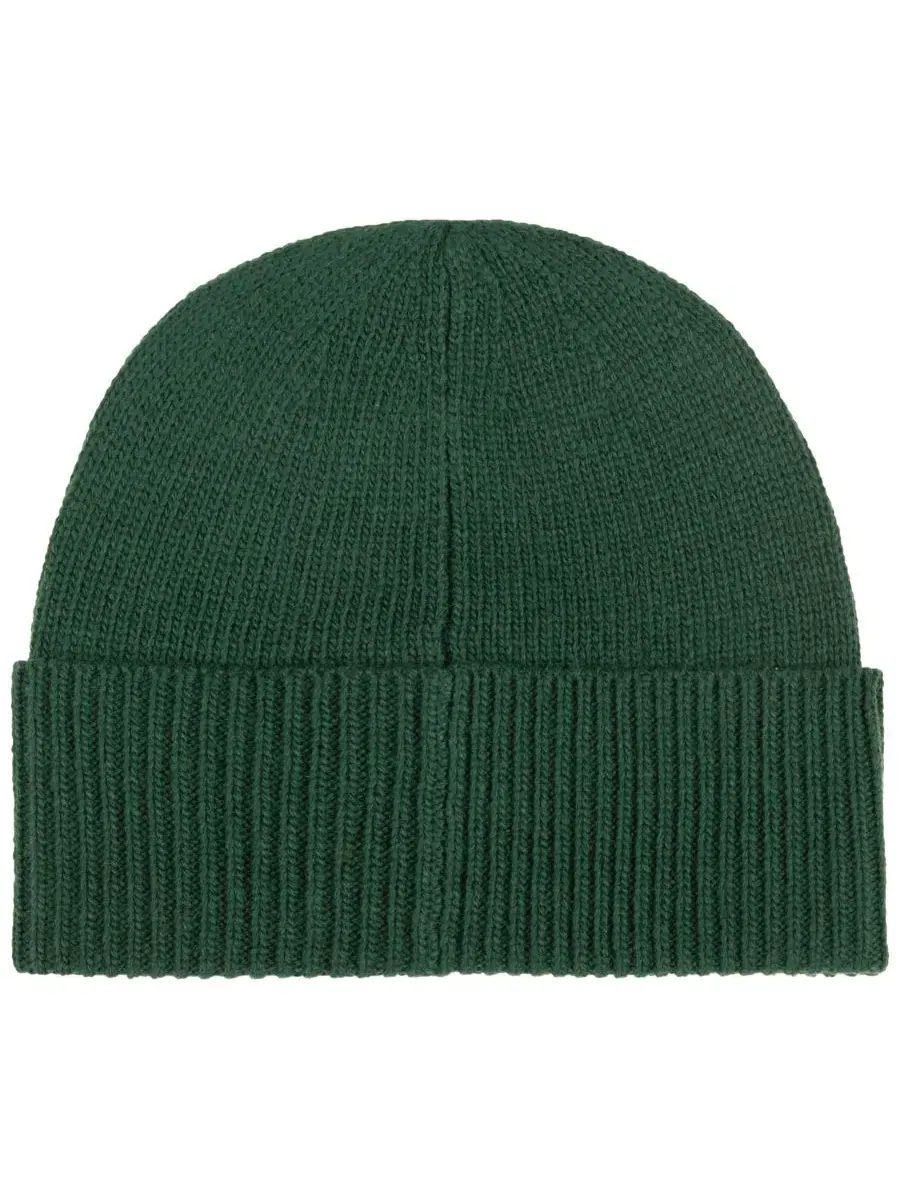 Вязаная шапка-бини с вышивкой Litchfield Bear Beanie Polo Ralph Lauren — изображение 2 из 4, зеленый