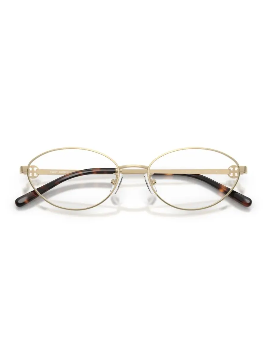 Женские круглые очки, TY1095 Tory Burch — изображение 5 из 6, светлый золотистый