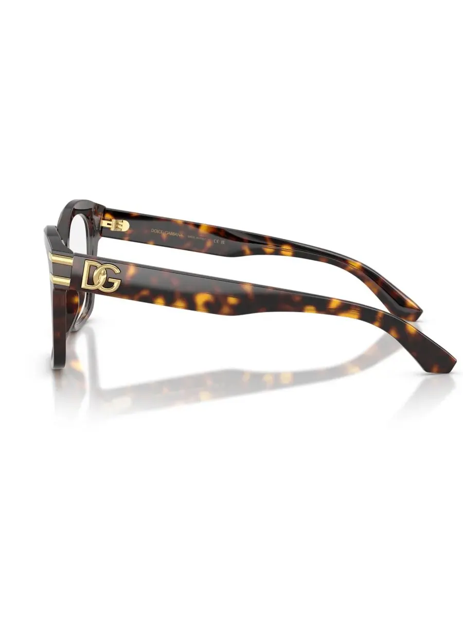 Женские квадратные очки, DG3419 Dolce&Gabbana — изображение 3 из 5, коричневый