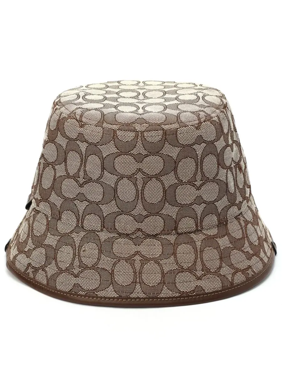 Мужская панама Signature C Jacquard COACH — изображение 3 из 5, коричневый