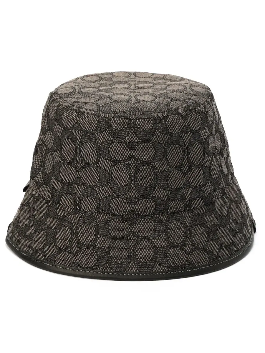 Мужская панама Signature C Jacquard COACH — изображение 3 из 5, темно-серый