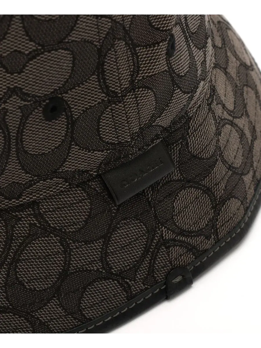 Мужская панама Signature C Jacquard COACH — изображение 5 из 5, темно-серый
