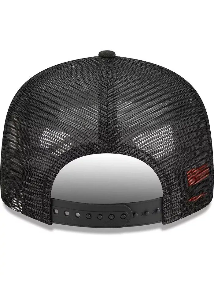 Мужская черная бейсболка Nickelodeon Splat Trucker 9FIFTY Snapback New Era — изображение 4 из 4