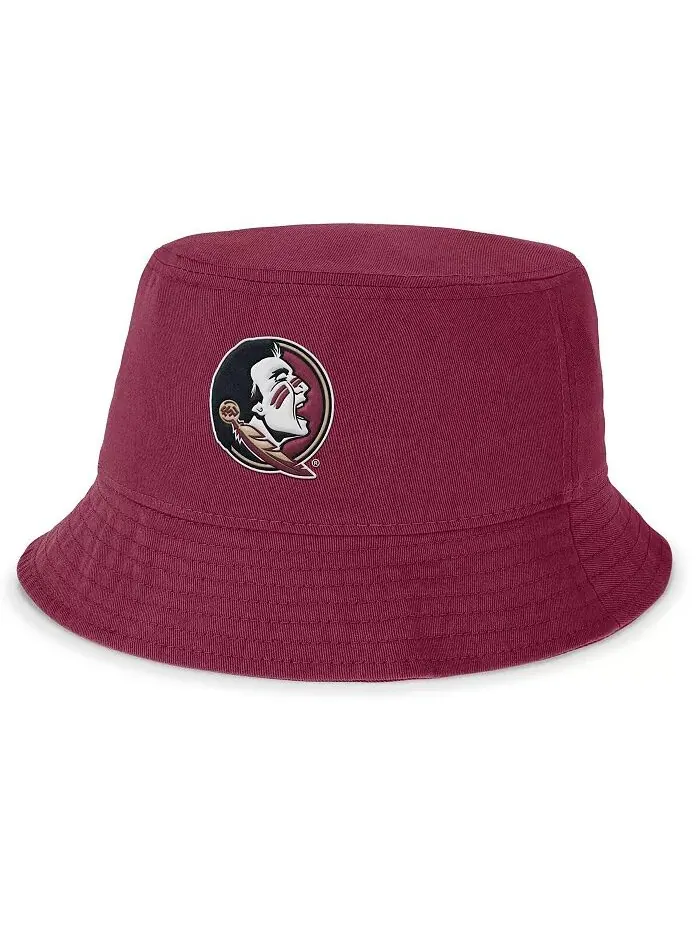 Мужская шляпа Garnet Florida State Seminoles Local Apex Bucket Hat Nike