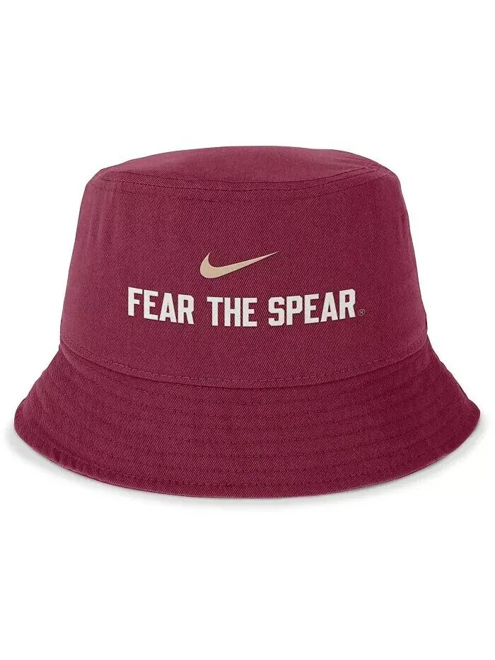 Мужская шляпа Garnet Florida State Seminoles Local Apex Bucket Hat Nike — изображение 2 из 2